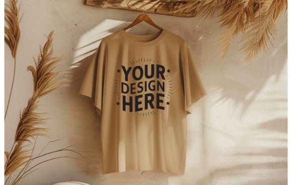 Download Hanging T-shirt Bella Canvas,sand Mockup - Bella canvas Collection