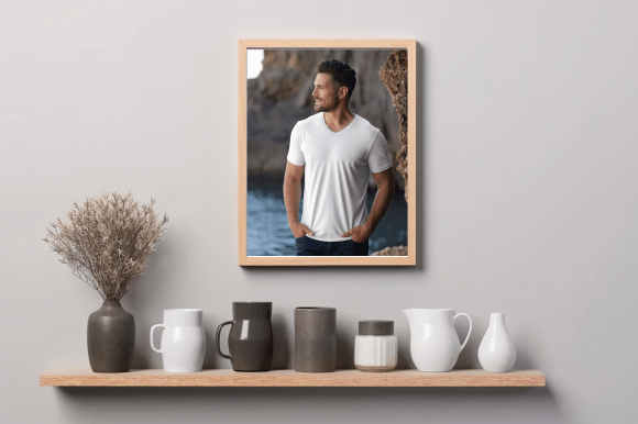 Download Bella Canvas 3005® V Neck Men Tshirt - Bella canvas Collection